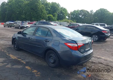 2016 Toyota Corolla Le z USA, uszkodzony, nr VIN 5YFBURHE5GP398906